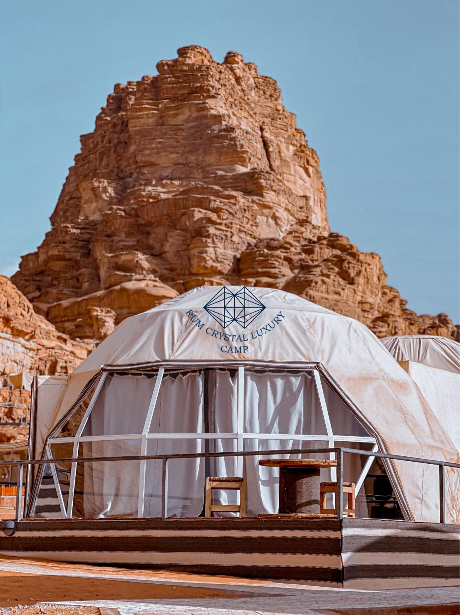 Rum Crystal Luxury Camp Rum vádi Kültér fotó