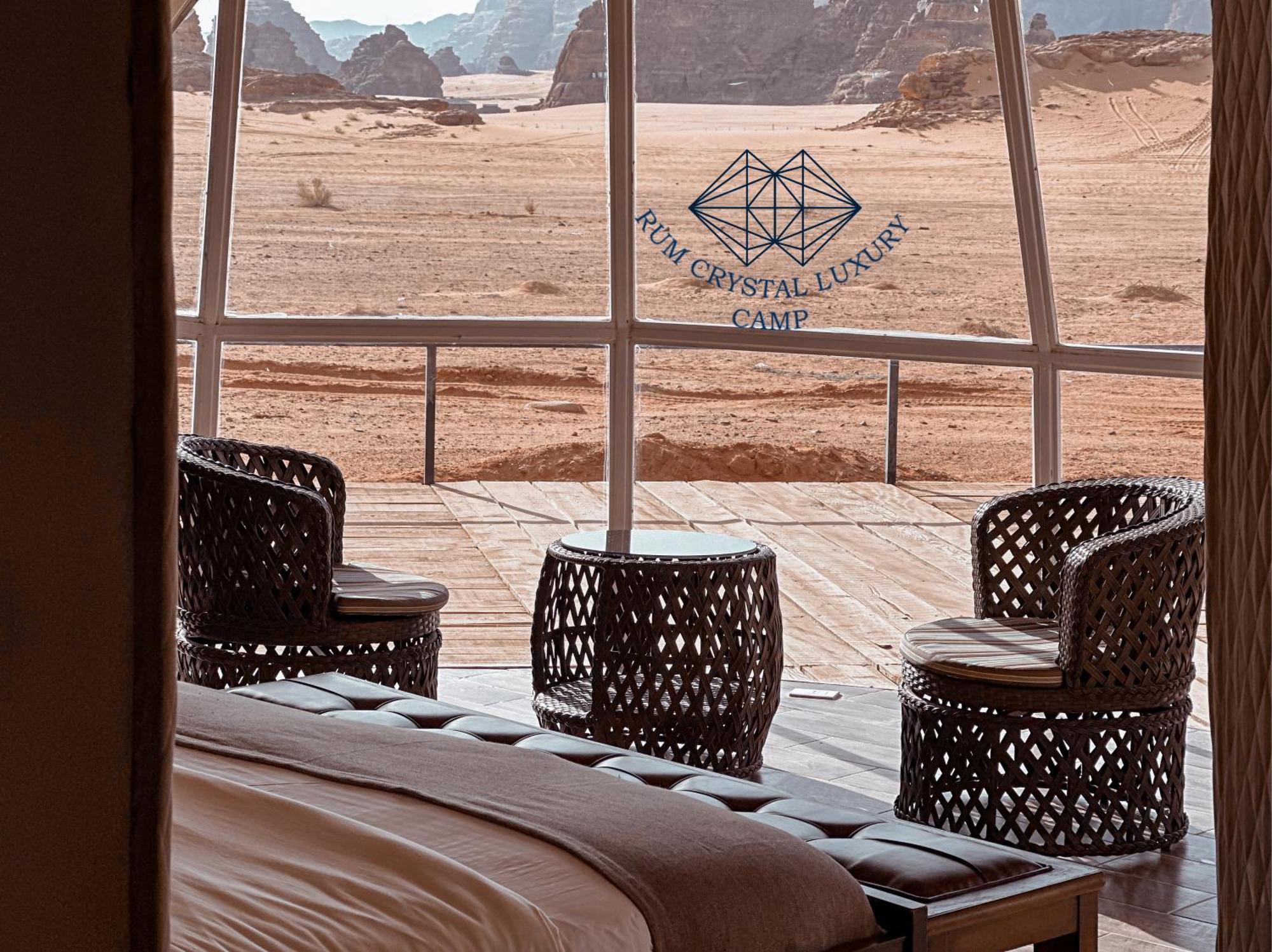 Rum Crystal Luxury Camp Rum vádi Kültér fotó
