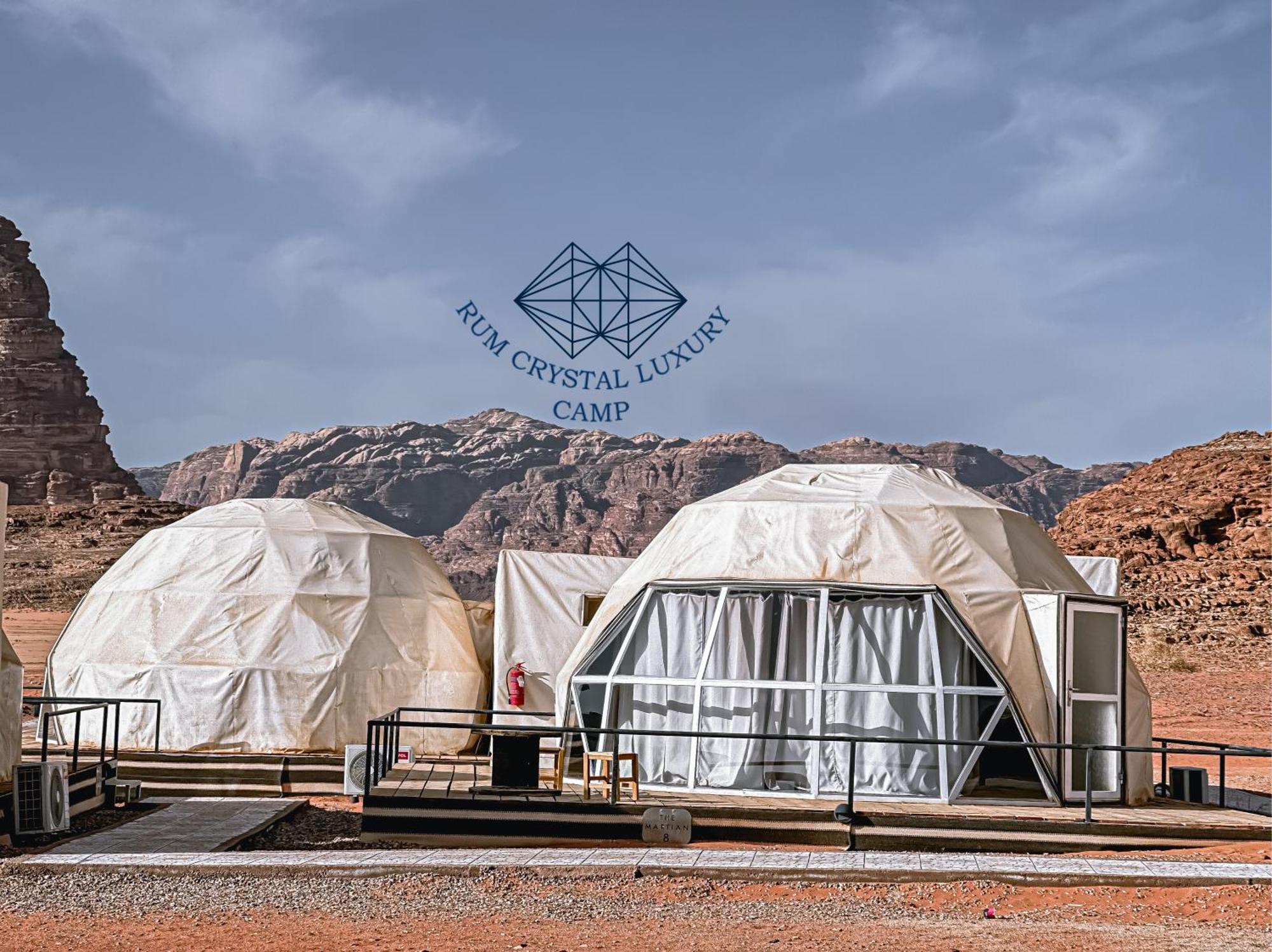 Rum Crystal Luxury Camp Rum vádi Kültér fotó