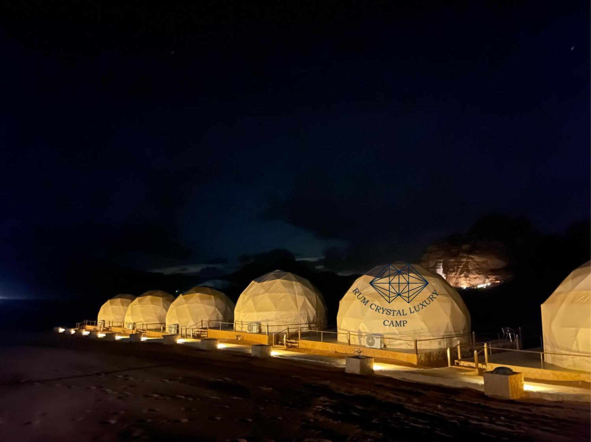 Rum Crystal Luxury Camp Rum vádi Kültér fotó