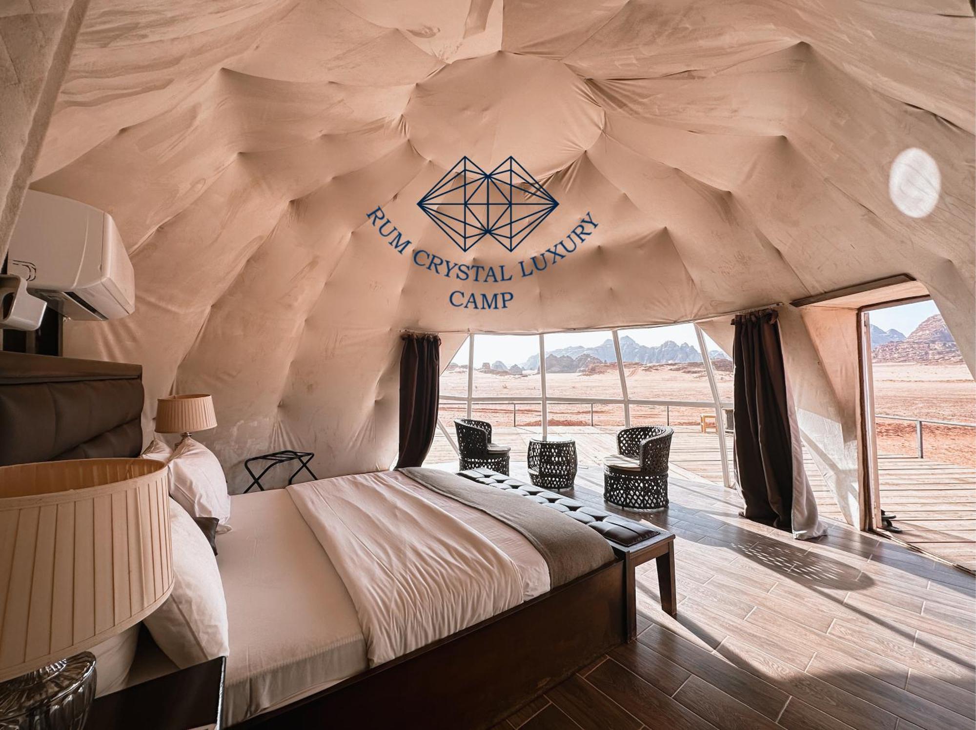 Rum Crystal Luxury Camp Rum vádi Kültér fotó