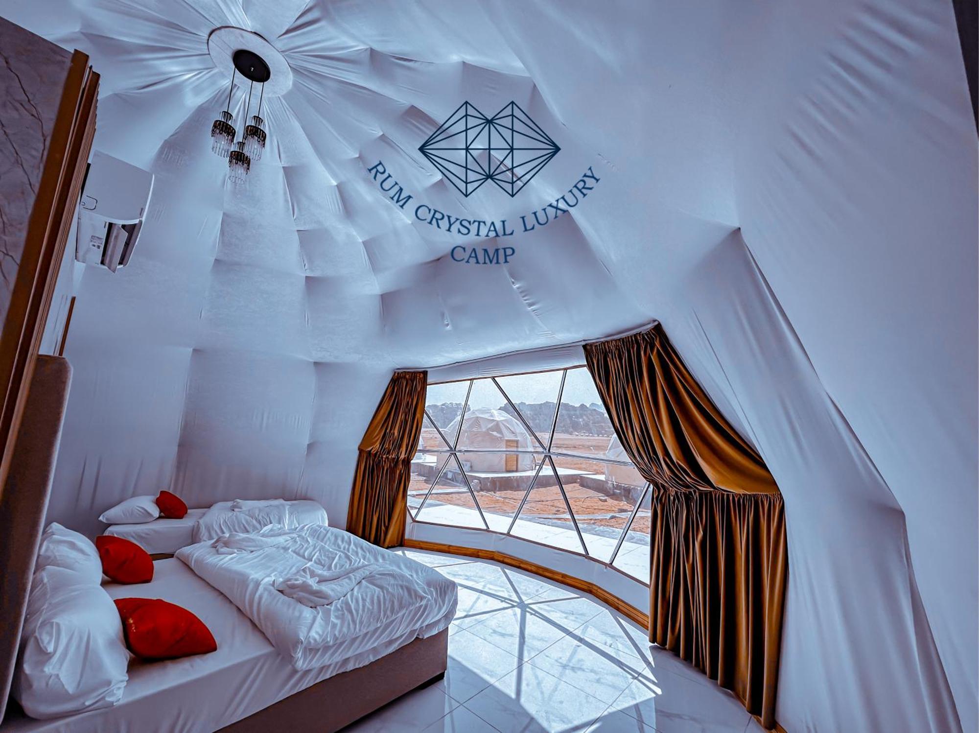 Rum Crystal Luxury Camp Rum vádi Kültér fotó