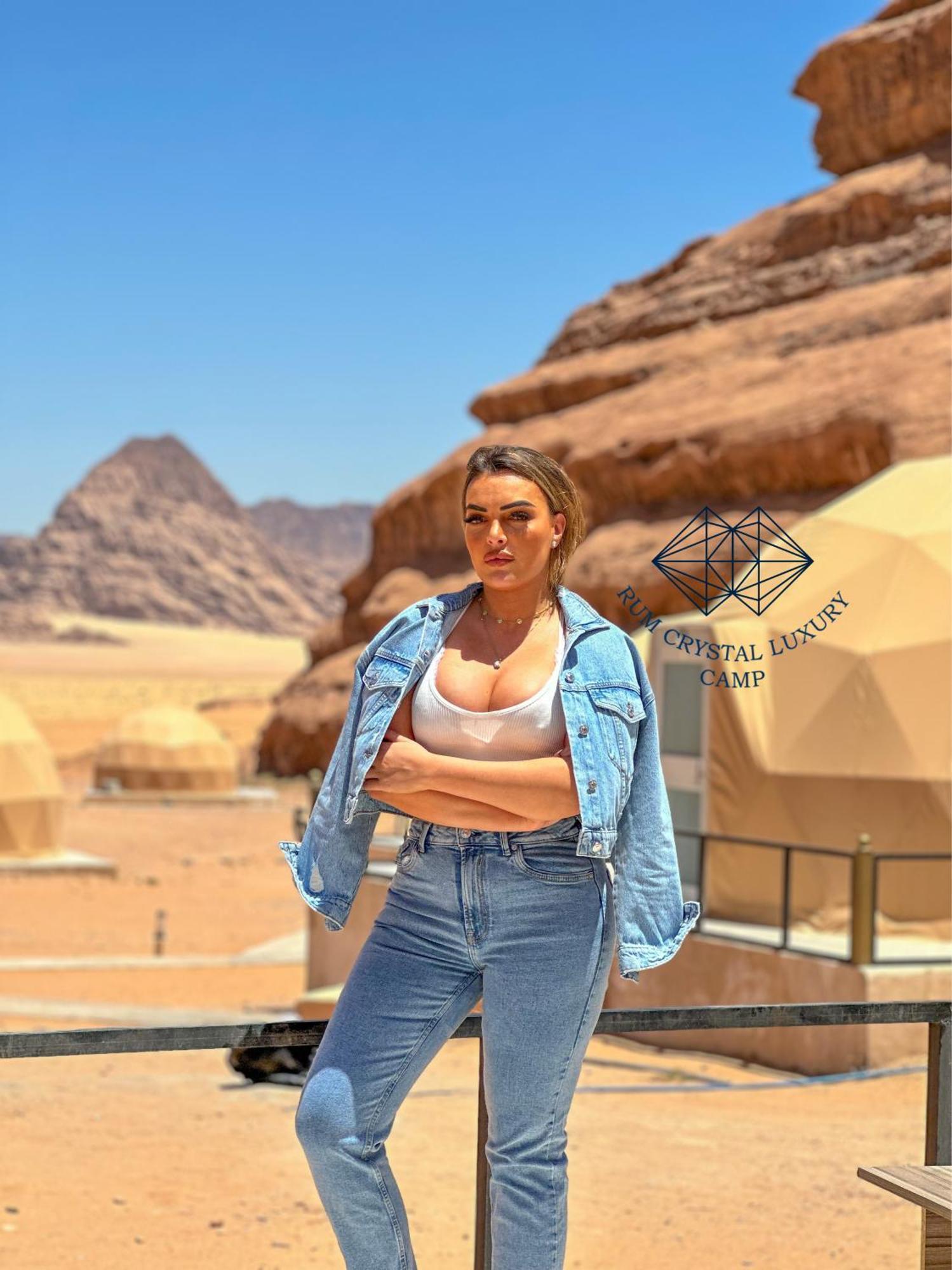 Rum Crystal Luxury Camp Rum vádi Kültér fotó