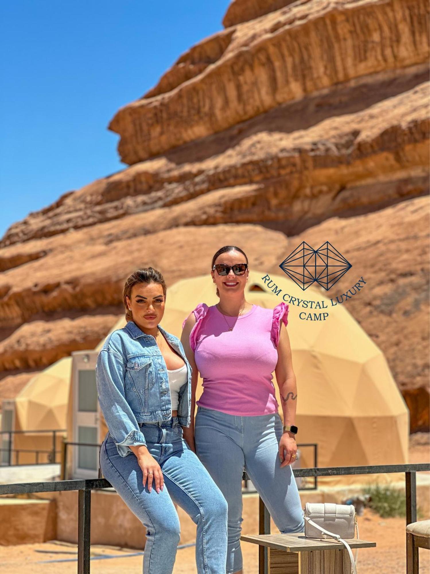 Rum Crystal Luxury Camp Rum vádi Kültér fotó